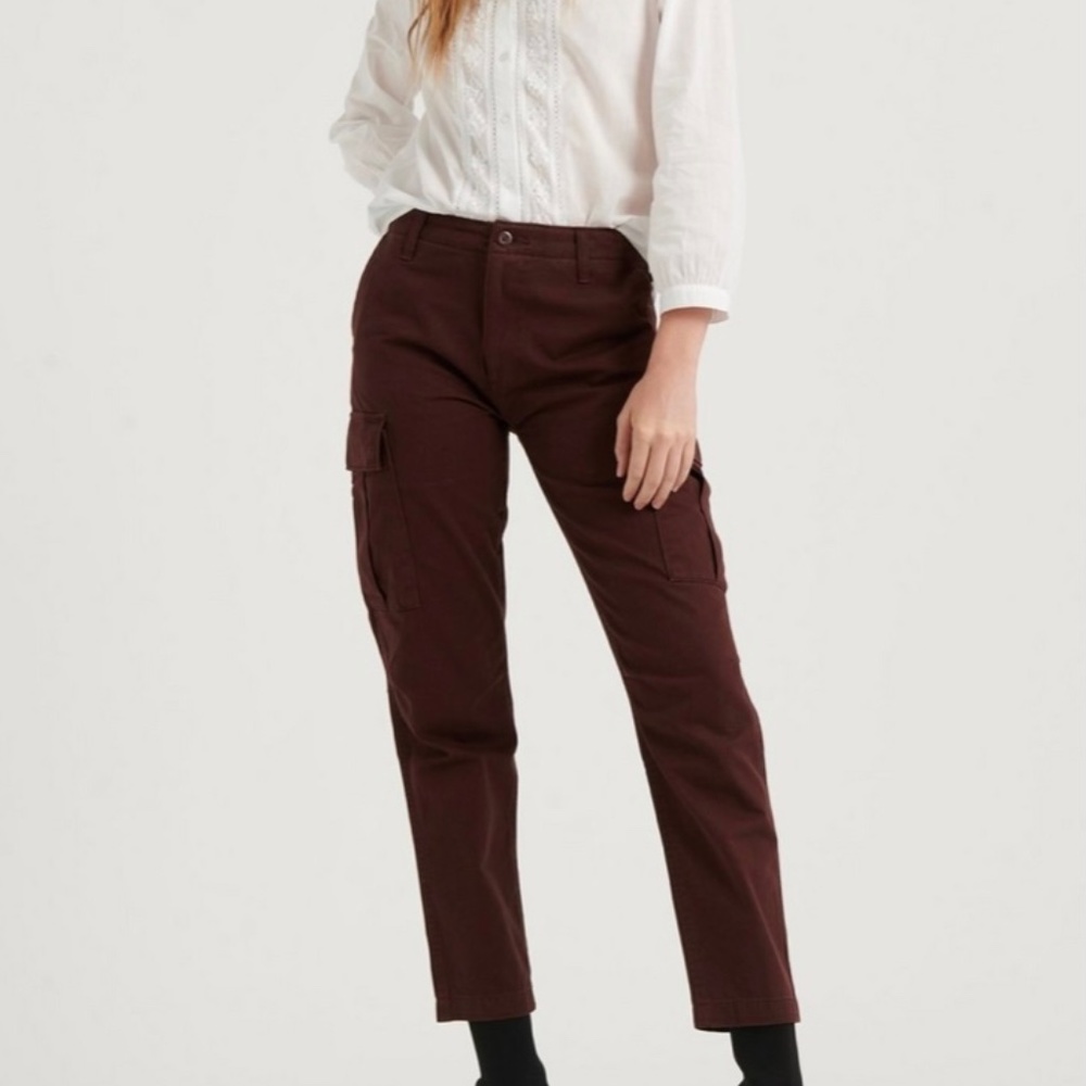 Lucky Brand Utility Cargo - Plum size 27